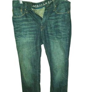 Mens american eagle jeans 30x32. Original straight